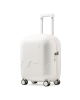 Carry-on Ice Cream Luggage PC Hardside Rolling Suitcase with Spinner Wheel TSA Lock 