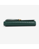 Elegant Chic Woven Clutch Purses Handbag for Women Ladies - Gold