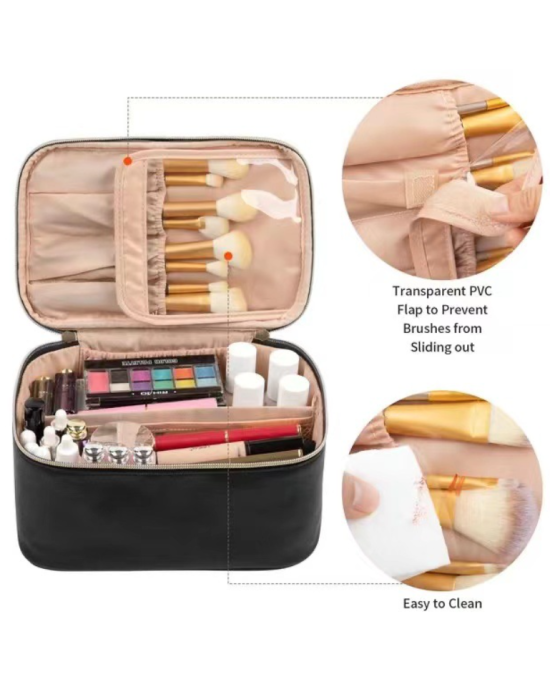 Waterproof Travel Makeup Bag Cosmetics Organizer Toiletry Bag Case 