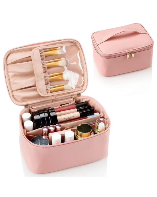 Waterproof Travel Makeup Bag Cosmetics Organizer Toiletry Bag Case 