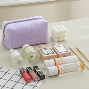Plush Makeup Bag Cosmetic Bag for Women