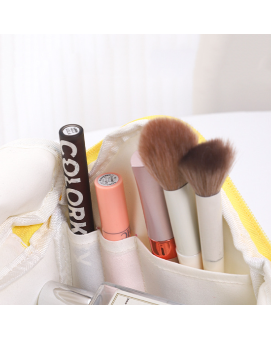 Adorable Cute Cartoon Puffy House Plush Travel Makeup Bags 