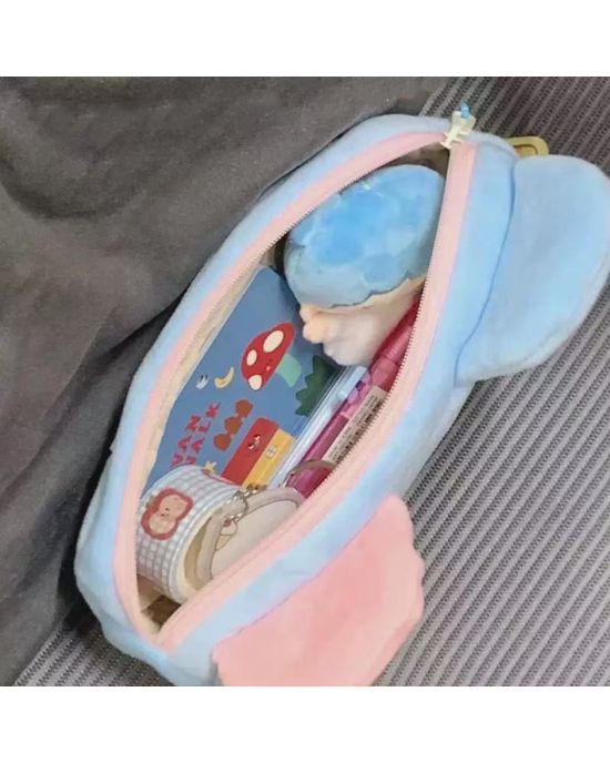 Adorable Cute Cartoon Animal Plush Travel Makeup Bags 