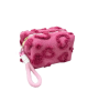 Adorable Cute Fuzzy Lamb Wool Plush Travel Girls Makeup Bags 