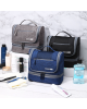 Dry and Wet Separation Water-resistant Makeup Cosmetic Bag Travel Toiletry Bag with Hanging Hook