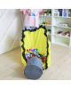 Drawstring Toy Storage Basket Bag with Foldable Play Mat
