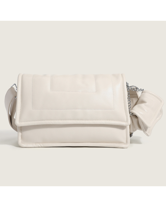 Tote PU Leather Crossbody Messenger Bag with Small Bag