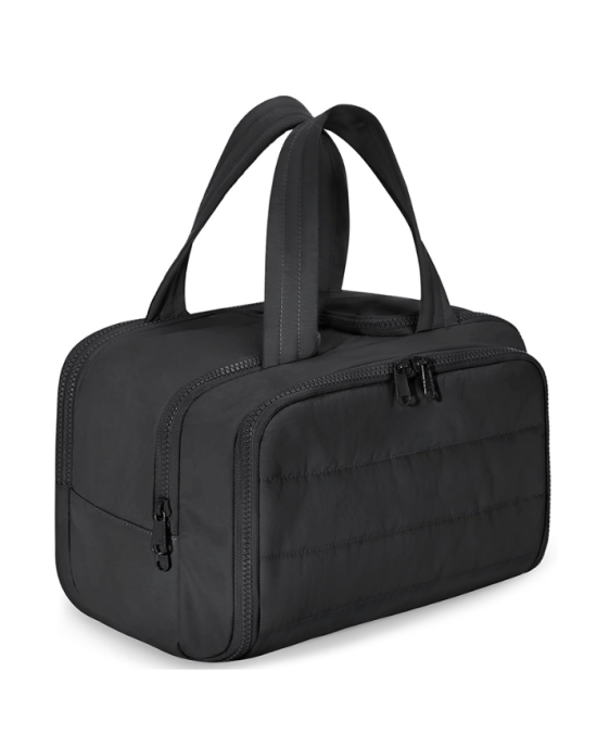 Puffy Travel Toiletry Lightweight Large Wide-open Makeup Bag for Women