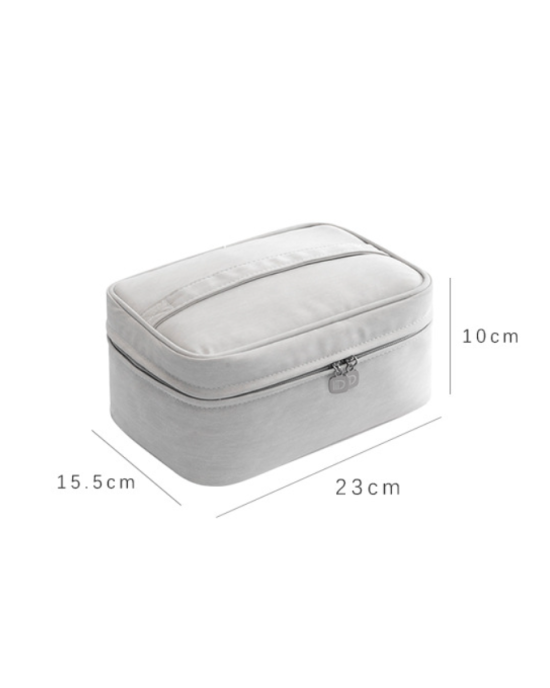 2 in 1 Makeup Waterproof Cosmetic Bag Organizer