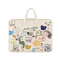 13-16 inch Laptop Case Bag with Handle - Animal White