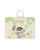 13-16 inch Laptop Case Bag with Handle - Crayon Shin-chan Green