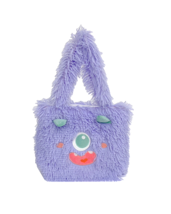 Fluffy Monster Shoulder Handbag Tote Bag