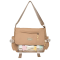 Girls Pin Display Ita Shoulder Messenger Bags Doll Anime Display - Khaki