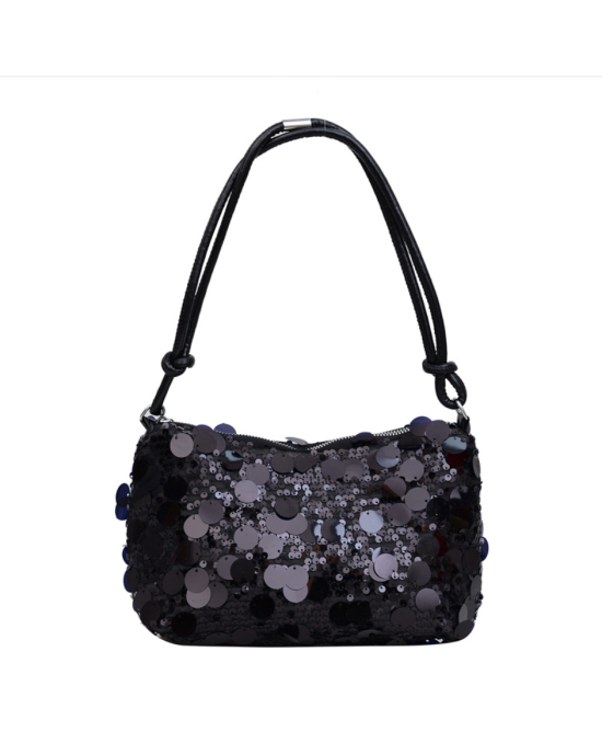Women's Sequin Tote Shoulder Hobo Bags Top Handle Elegant Handbag