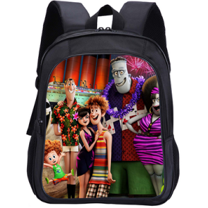 Hotel Transylvania Family Photo Print Children's Schoolbag