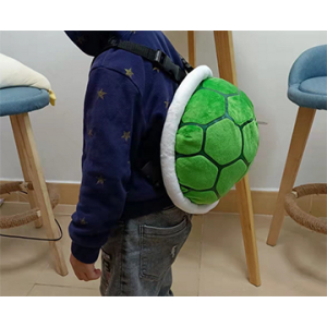 Green Turtle Shell Kids Shoulder Bag